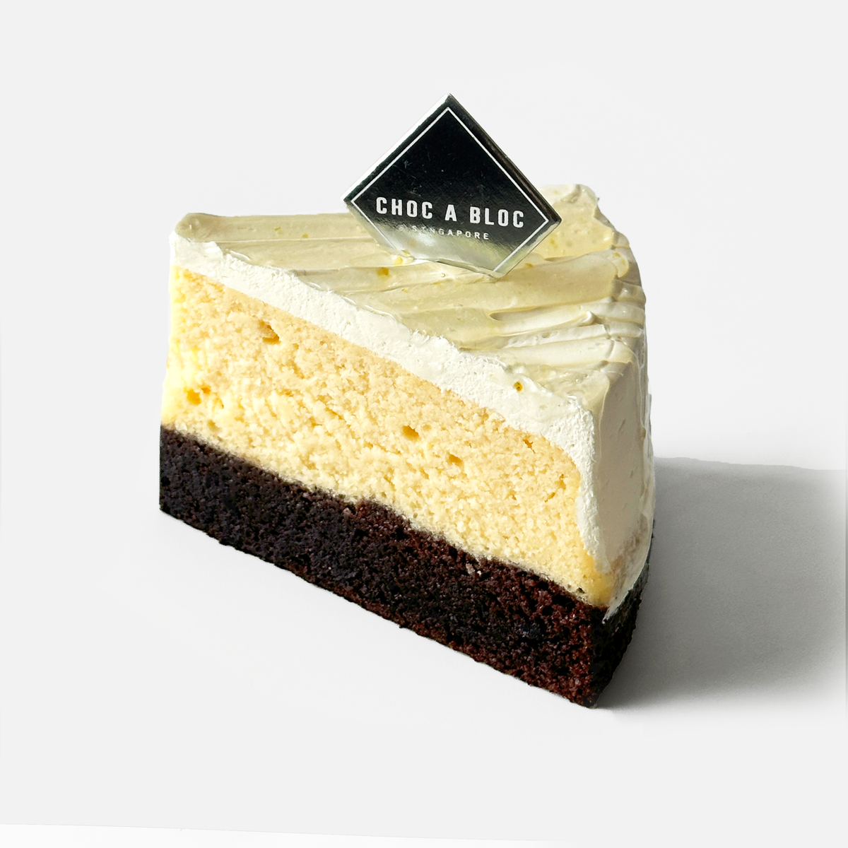 Yuzu Cheese Brownie (Single Slice)