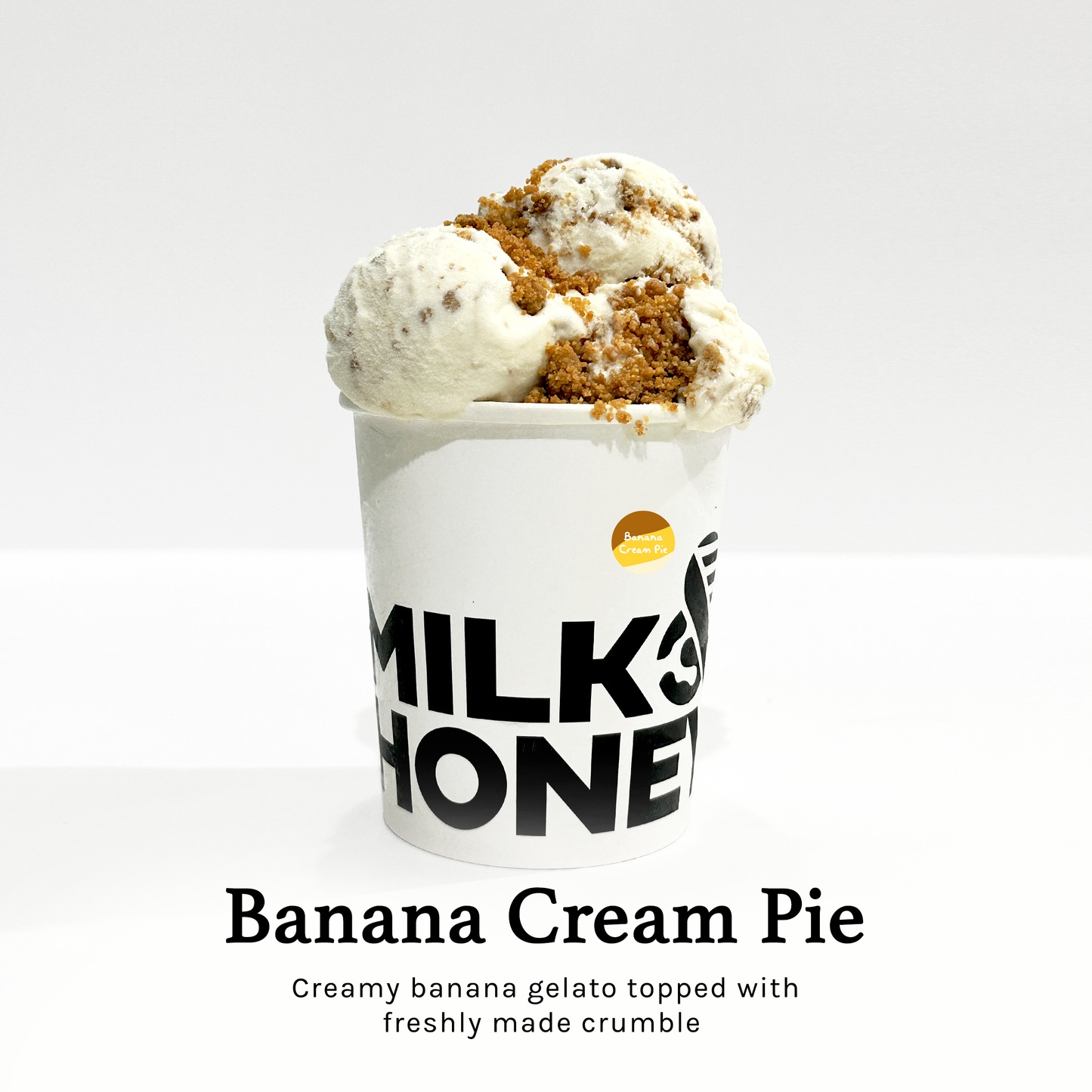 Banana Cream Pie Gelato Pint