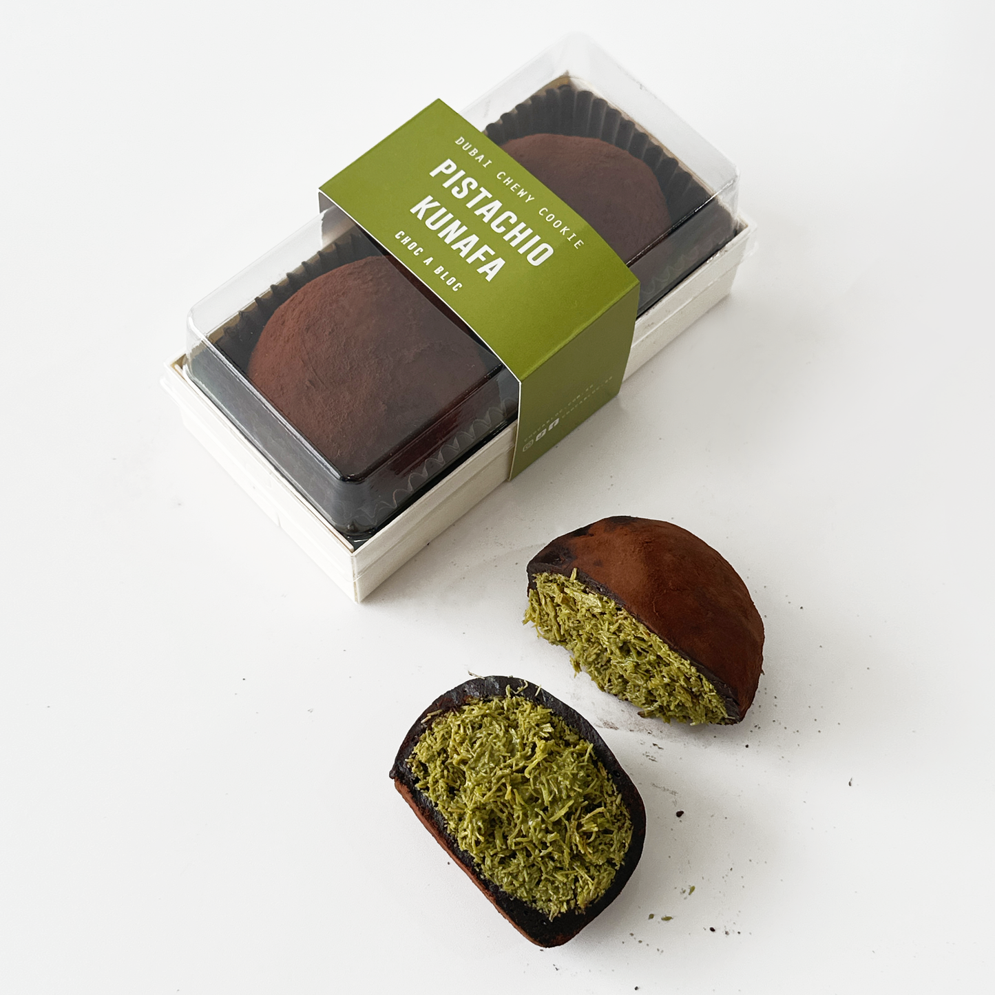Pistachio Dubai Chewy Cookies
