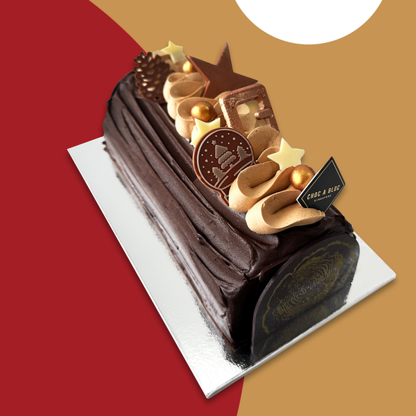 Christmas Special: Mocha Chocolate Yule Logcake
