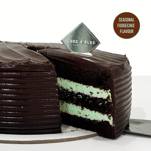 Mint Chocolate Fudgecake