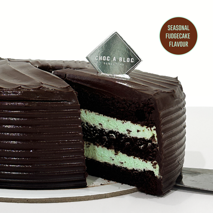 Mint Chocolate Fudgecake