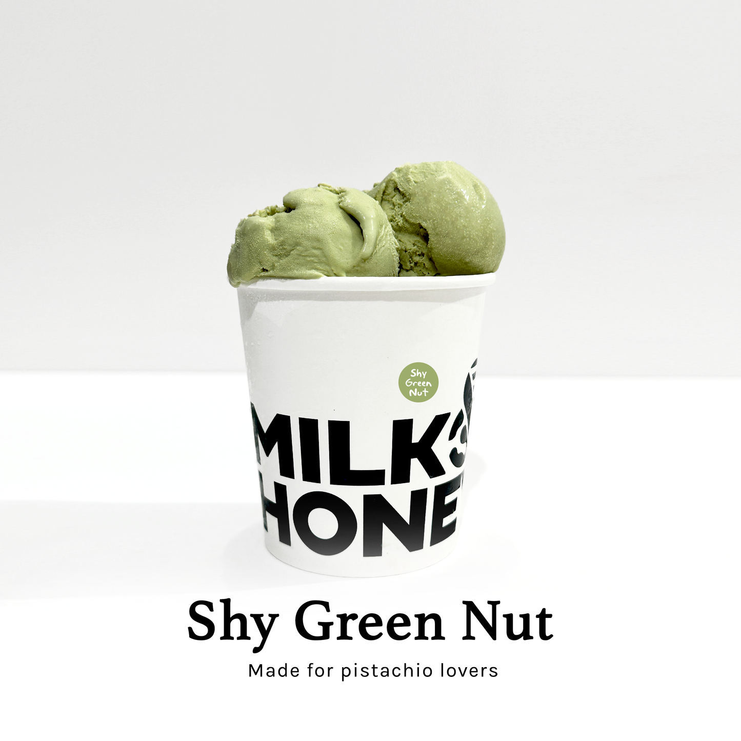 Shy Green Nut Gelato Pint