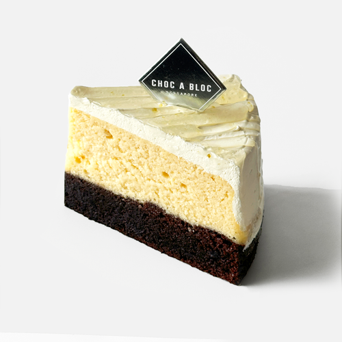 Yuzu Cheese Brownie (Single Slice)